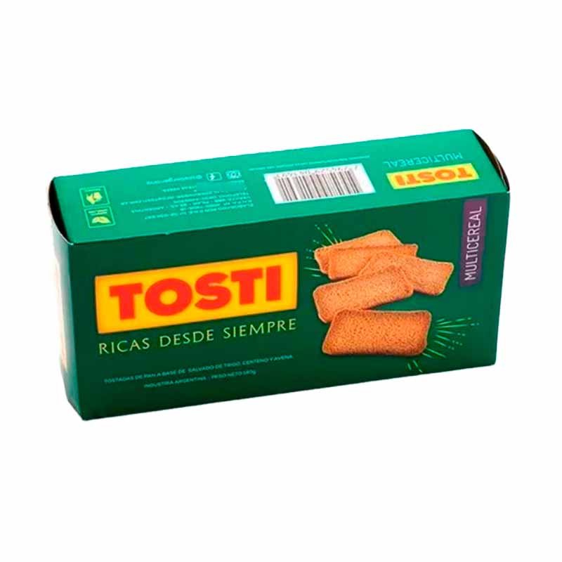 TOSTADA FINITA TOSTI M/Cereal 140 Grs