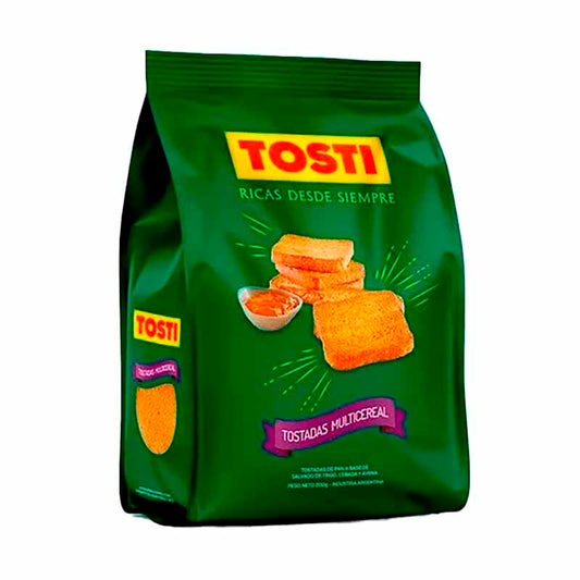 TOSTADA GRUESA TOSTI M/Cereal 200 Grs