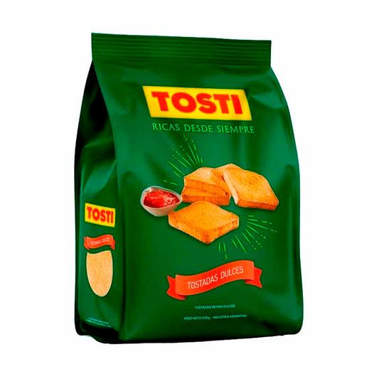 TOSTADA GRUESA TOSTI Dulce 200 Grs