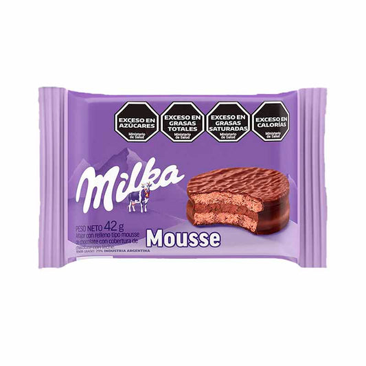 ALFAJOR MILKA MOUSSE 42 Grs
