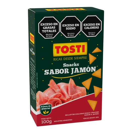 TRIANGULITO TOSTI JAMON 100 Grs