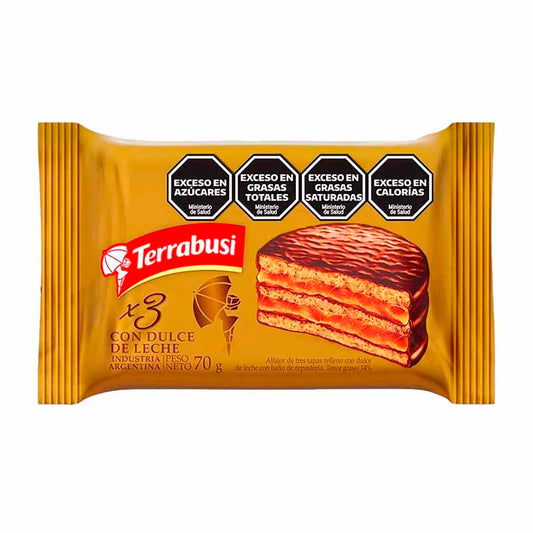 ALFAJOR TERRABUSI TRIPLE 70 Grs