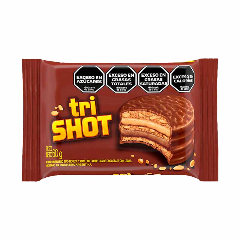 ALFAJOR SHOT TRIPLE 60 Grs