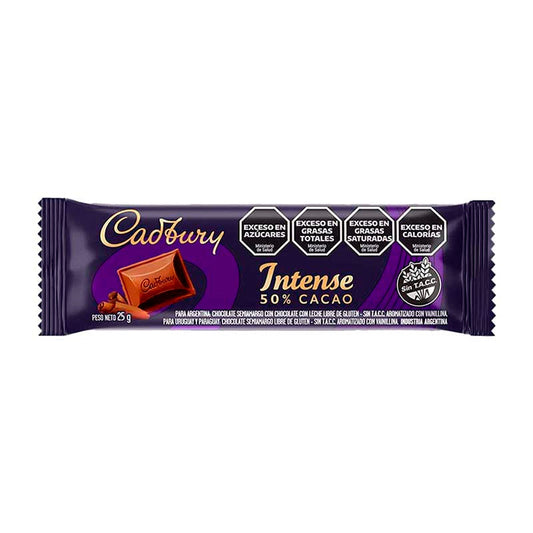 CHOCOLATE CADBURY INTENSE 24 Grs