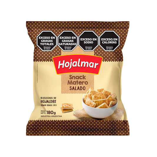GALLETITA HOJALMAR SNACK SALADO 180 Grs