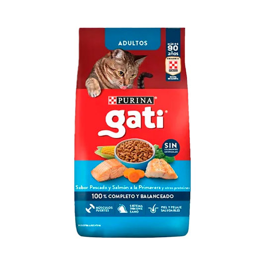 ALIM.GATO GATI PESC Y SALM�N 500 Grs