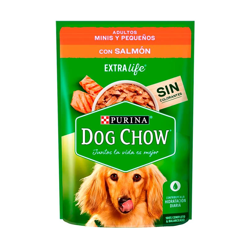 ALIM.H�MEDO DOG CHOW ADULT PEQ SALM�N 100 Grs
