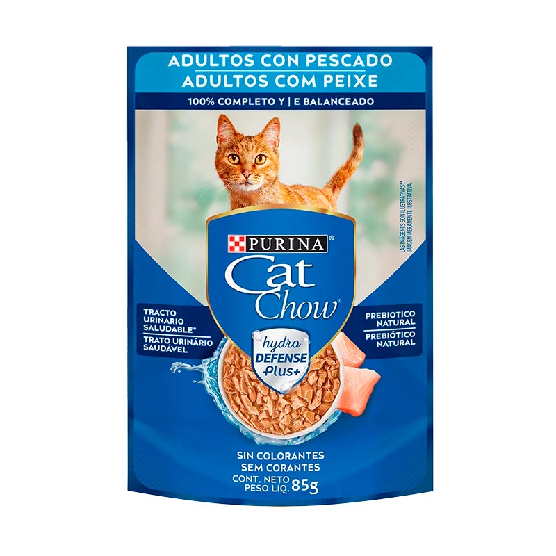 ALIM.H�MEDO CAT CHOW ADULT PESC 85 Grs
