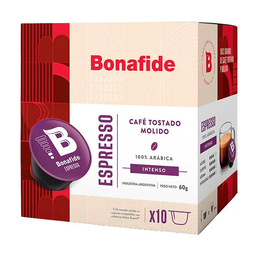 CAPSULA BONAFIDE ESPRESSO DG 10 Un.
