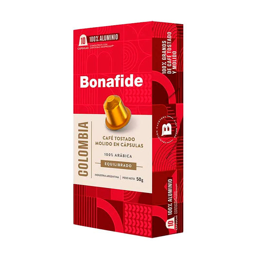 CAPSULA BONAFIDE COLOMBIA NE 10 Un.