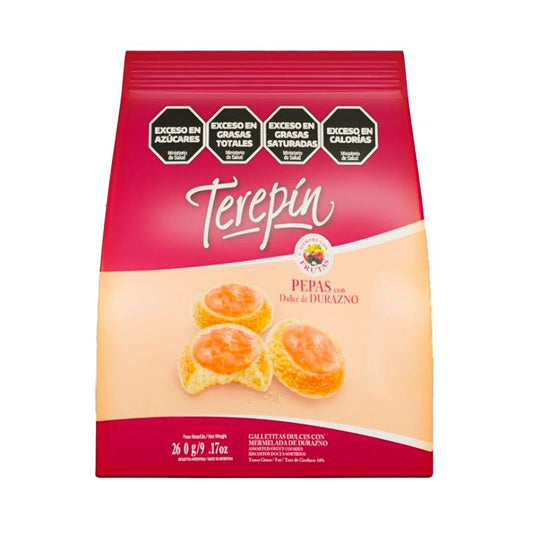PEPAS TEREPIN DURAZNO 260 Grs