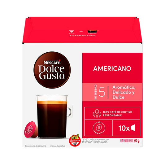 CAPSULA DOLCE GUSTO Americano 10 Un.