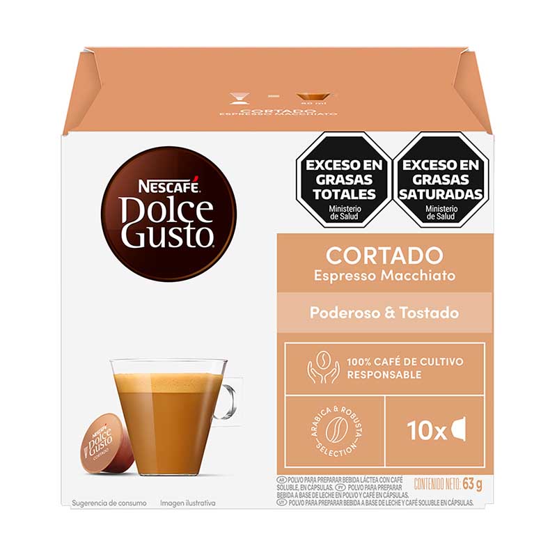 CAPSULA DOLCE GUSTO Cortado 10 Un.