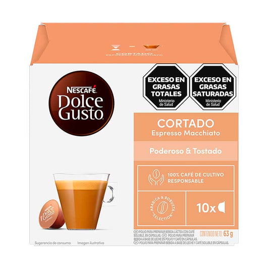 CAPSULA DOLCE GUSTO Cortado 10 Un.