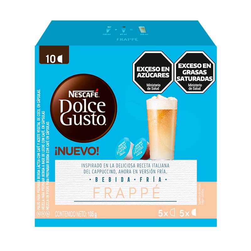 CAPSULA DOLCE GUSTO Frappe 10 Un.