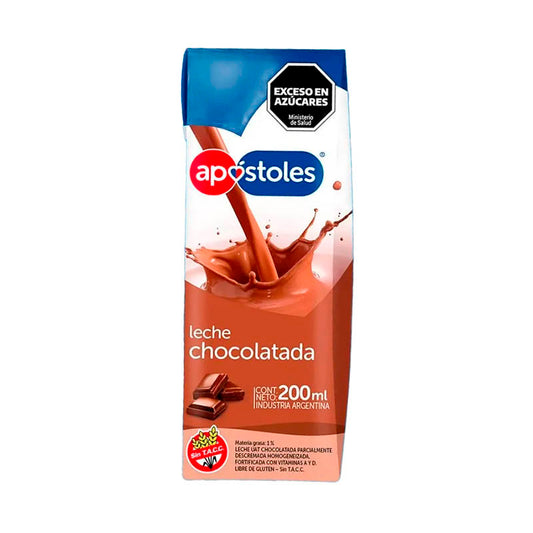 LECHE APOSTOLES Chocolatada 200 ml.