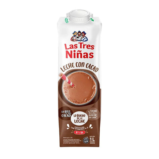 LECHE TRES NI�AS Chocolatada 1 Lt.