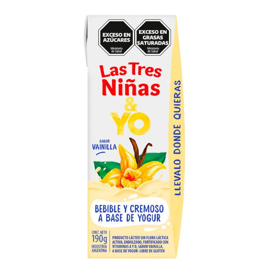YOGUR TRES NI�AS VAINILLA 190 Grs