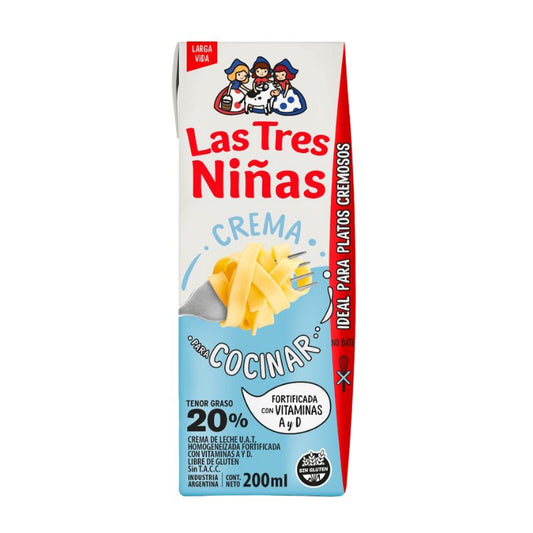 CREMA TRES NI�AS COCINAR 200 ml.