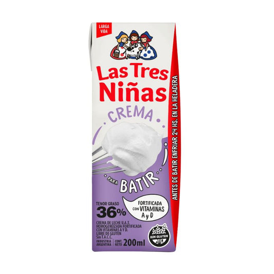 CREMA TRES NI�AS BATIR 200 ml.