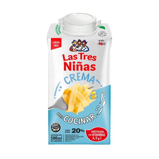 CREMA TRES NI�AS COCINAR 500 ml.