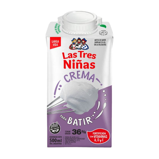 CREMA TRES NI�AS BATIR 500 ml.