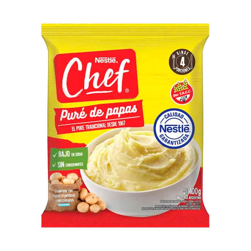 PURE DE PAPAS CHEF 100 Grs