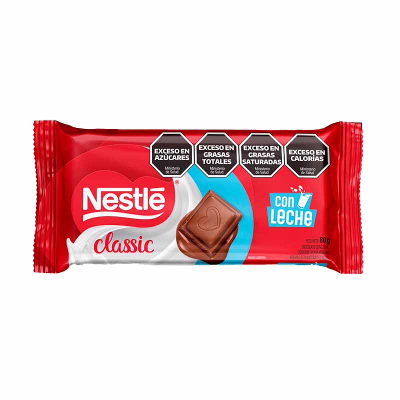 CHOCOLATE CLASSIC C/LECHE 90 Grs