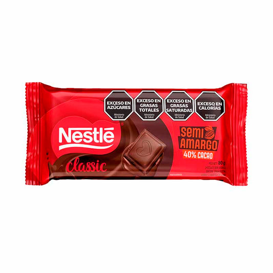 CHOCOLATE CLASSIC S/AMARGO 90 Grs