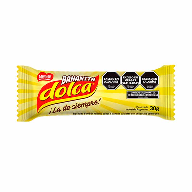 CHOCOLATE DOLCA BANANITA 30 Grs
