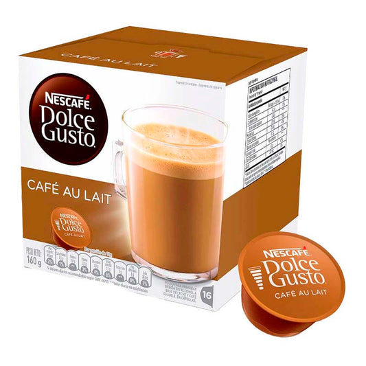 CAPSULA DCE GUSTO CAFE/LECHE 160 Grs