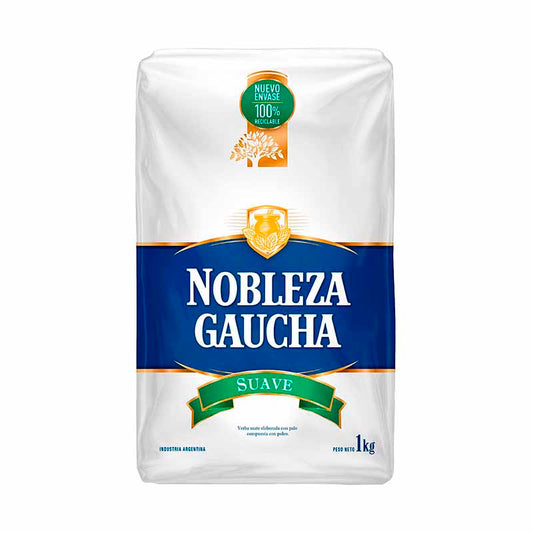 YERBA NOBLEZA GAUCHA SUAVE 1 Kgs