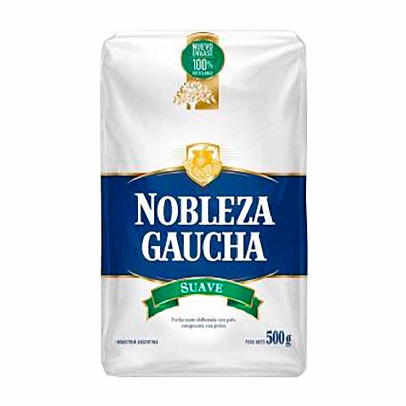 YERBA NOBLEZA GAUCHA SUAVE 500 Grs