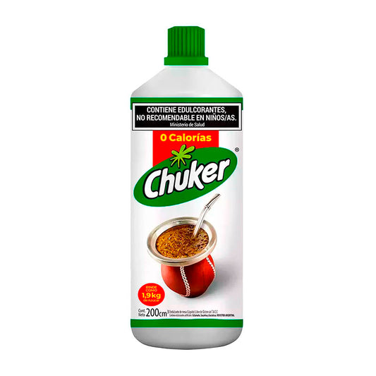 EDULCORANTE CHUKER Liquido 200 CC.
