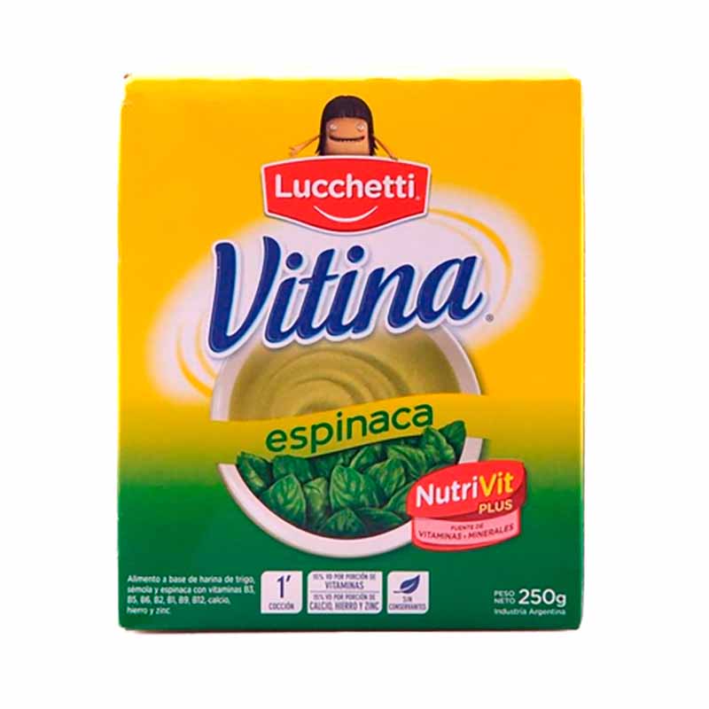 SEMOLA VITINA Espinaca 250 Grs