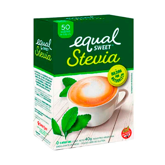 EDULCORANTE EQUALSWEET STEVIA 50 Un.