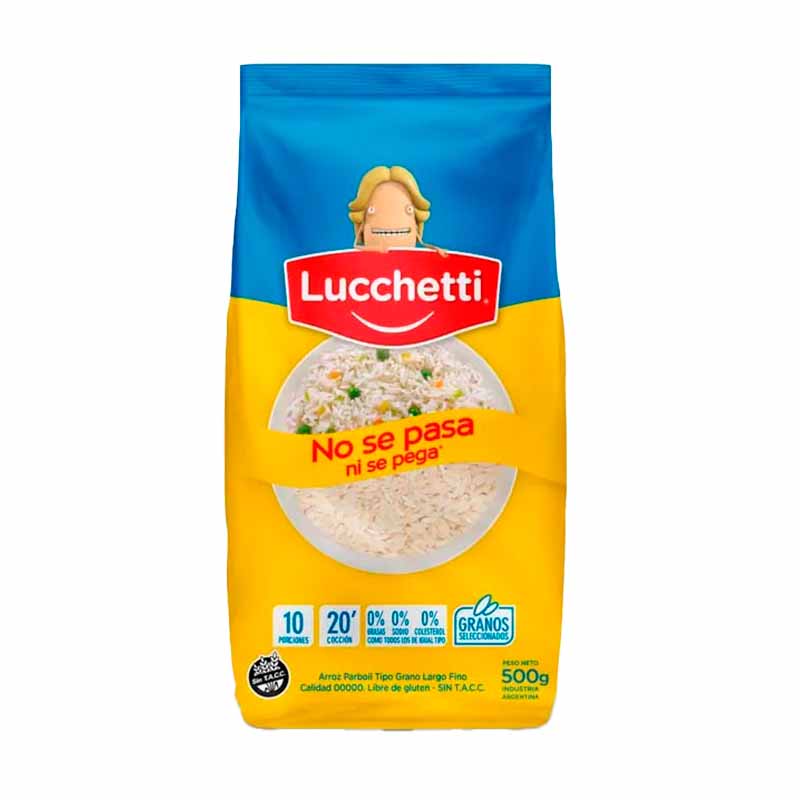 ARROZ LUCCHETTI PARBOIL 500 Grs