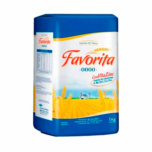 HARINA FAVORITA 0000 1 Kgs