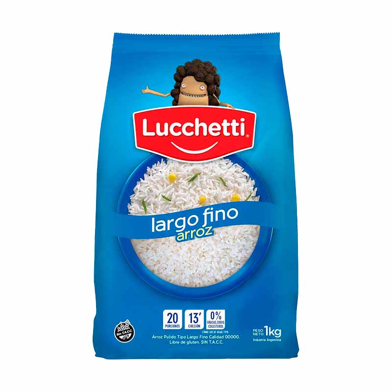 ARROZ LUCCHETTI L/F 1 Kgs