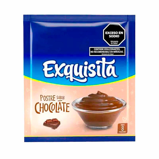 POSTRE EXQUISITA CHOCOLATE 80 Grs