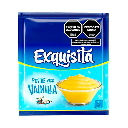 POSTRE EXQUISITA VAINILLA 80 Grs