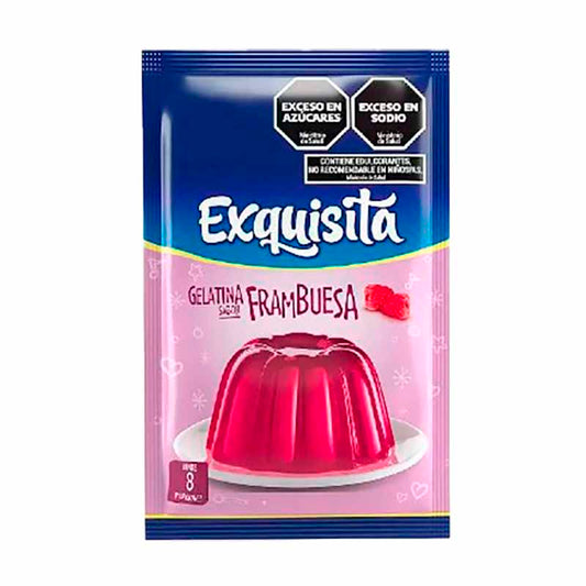 GELAT. EXQUISITA FRAMBUESA 50 Grs