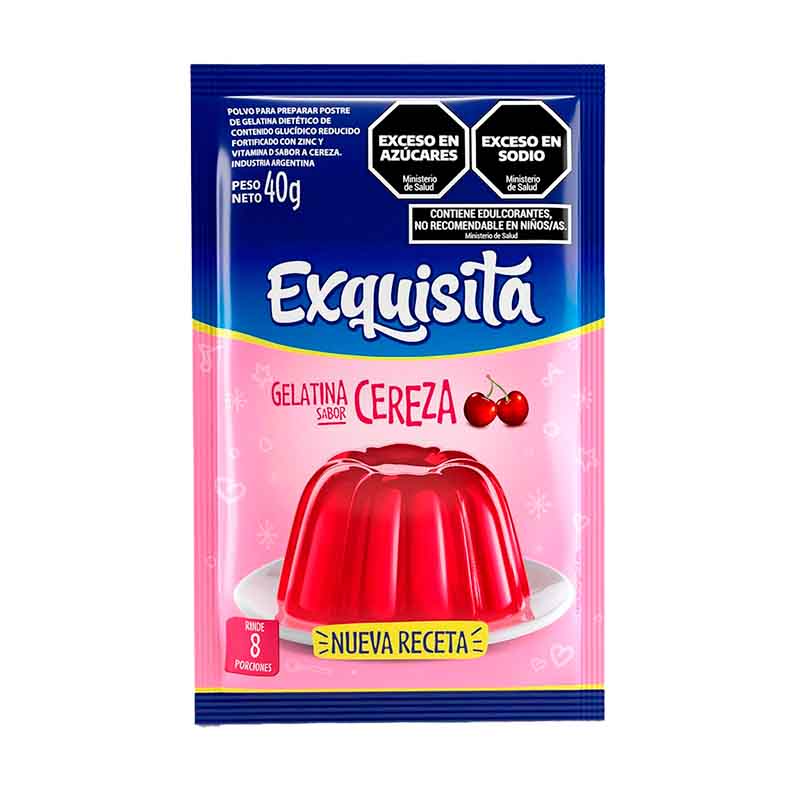 GELAT. EXQUISITA CEREZA 40 Grs