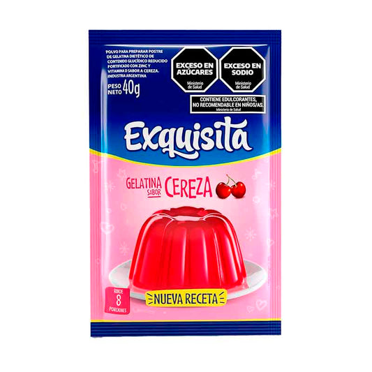 GELAT. EXQUISITA CEREZA 40 Grs