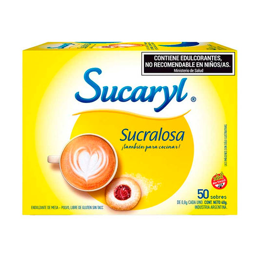 EDULCORANTE SUCARYL SUCRA 50 Un.
