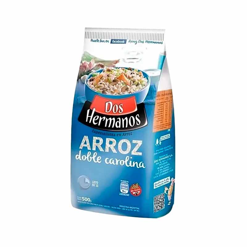 ARROZ DOS HERMANOS DOBLE 500 Grs
