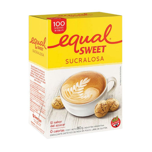 EDULCORANTE EQUALSWEET SUCRA 100 Un.