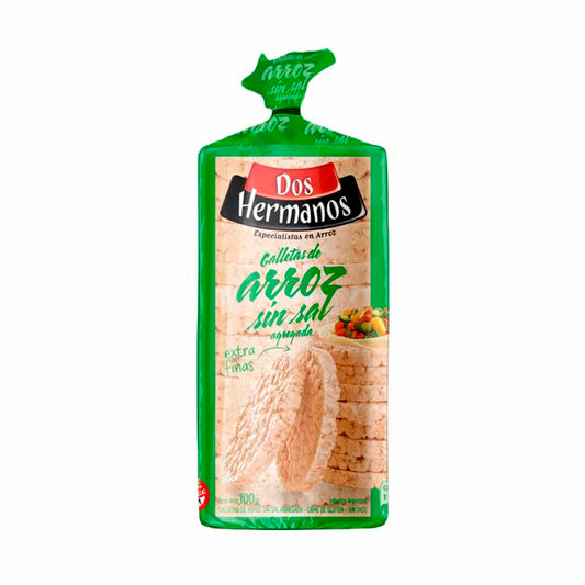 GALLETITA DOS HERMANOS Sin Sal 100 Grs