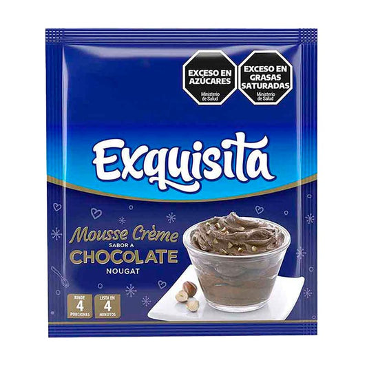 MOUSSE EXQUISITA CH/NOUGAT 95 Grs
