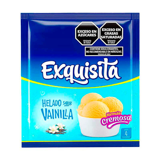 HELADO EXQUISITA VAINILLA 52 Grs